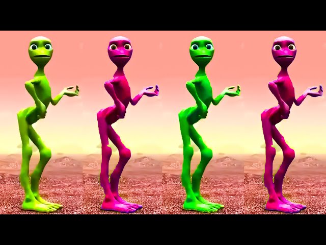 Baby Calm Down FULL HD | El Chombo, Dancing Green Alien | Dame Tu Cosita Dance Song (COVER) #1