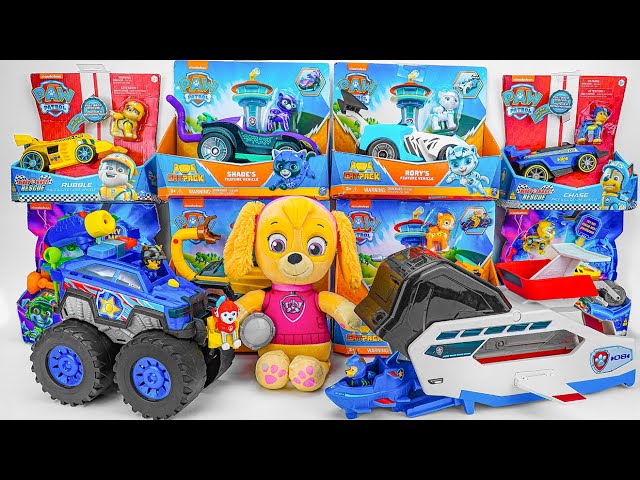 Paw Patrol toys unboxing ASMR | PAW Patrol Chase Rescue Wheels Vehicle | Cat Pack | Rescue Wheels