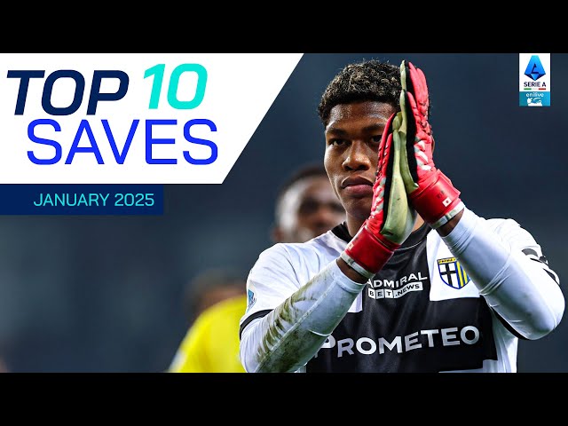 The Top 10 Saves of January | Top Saves | Serie A 2024/25