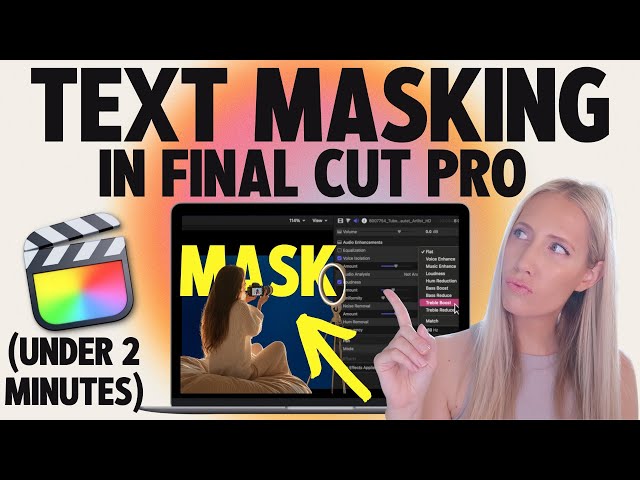 🎬 Tutorial: How to Text Mask (Free!) in Final Cut Pro