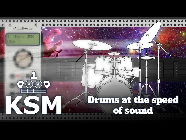 Drums at the speed of sound