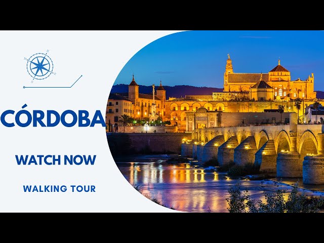 Enchanting Evening Walk in Córdoba | 4K Walking Tour Through Historical Wonders