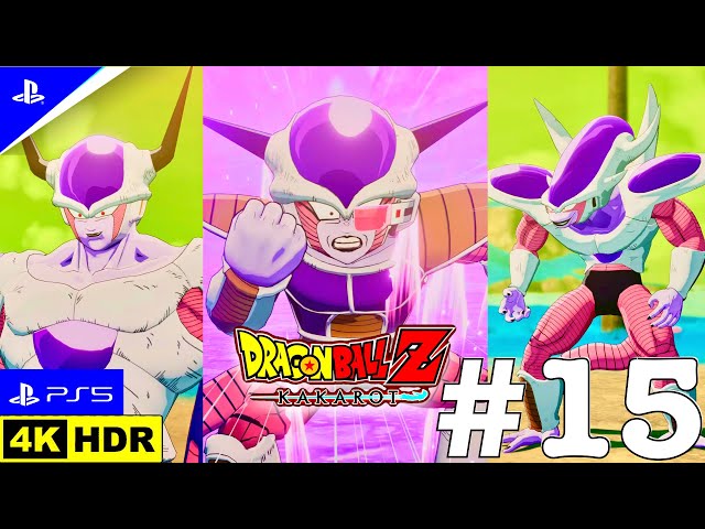 FRIEZA TRANSFORMATIONS DRAGON BALL Z KAKAROT GAMEPLAY Part 15 #dbz #anime #dragonball #dbzkakarot