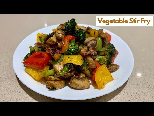 Vegetable Stir Fry Recipe | Stir Fry Vegetables | Healthy Recipe