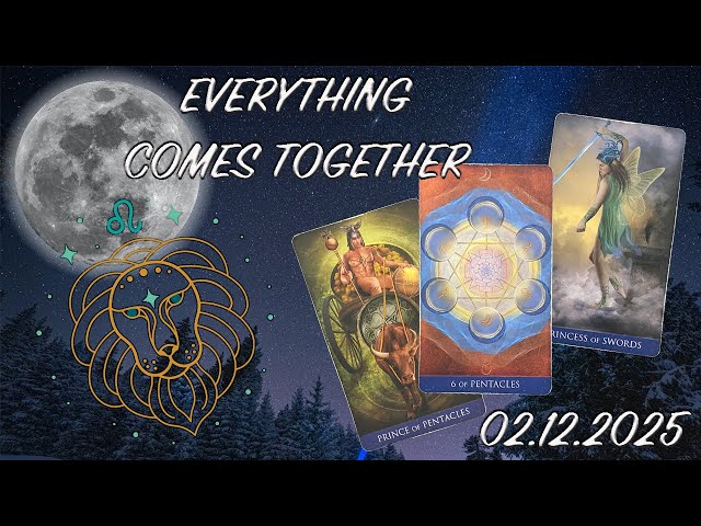 FULL MOON IN LEO TAROT FOR ALL 12 SIGNS! ARIES TO PISCES FEBRUARY 12th 2025