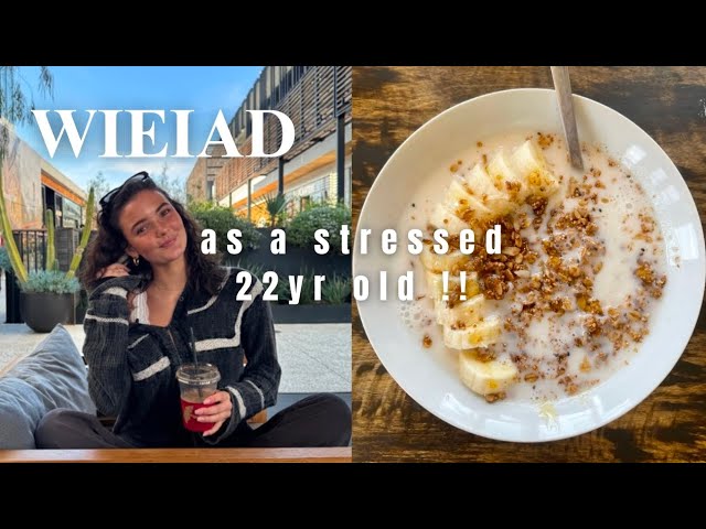 what i eat in a day as a stressed 22yr old focusing on her health