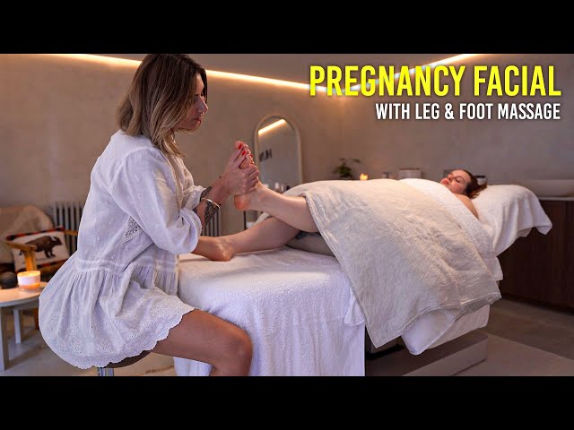 Luxury Pregnancy Facial with Relaxing Foot and Leg Massage