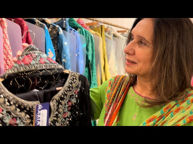 ASMA VISITS KHAADI/ LULUSAR/RANGJA/ETHENIC/ CHNYRE/MARIA B👗💃