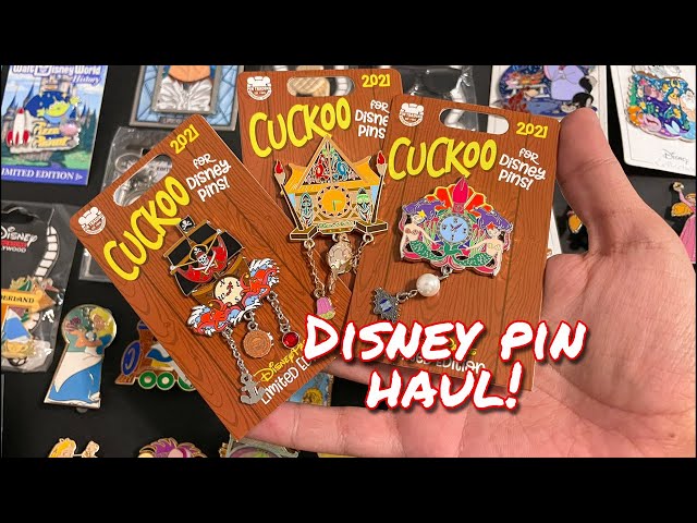 Disney pin haul - packages and pin trading event!