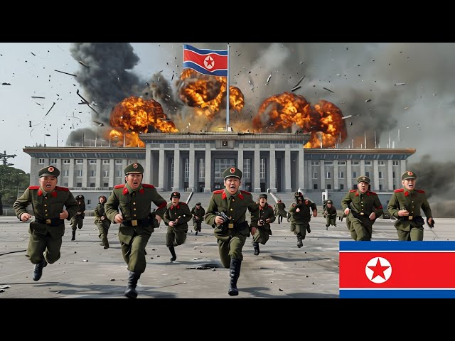 Today! North Korean President's Royal Palace Blown Up by US Forces Attack - ARMA 3