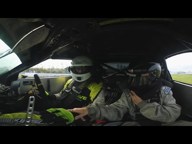 BenjWilkieDrift D1NZ R5 Pukekohe Crash filmed on Nikon 360 camera. Driver: Ben Wilkinson