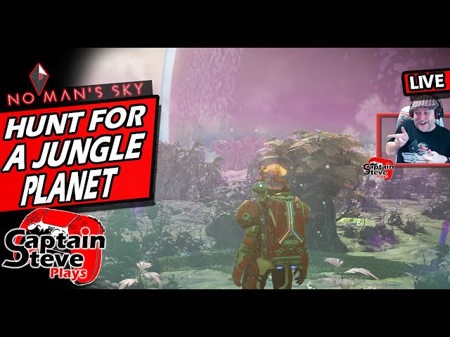 Hunt For A Jungle Or Tropical Planet - No Man's Sky Worlds Part 2 - NMS Live