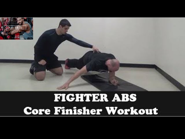 Fighter Abs Core Finisher Workout