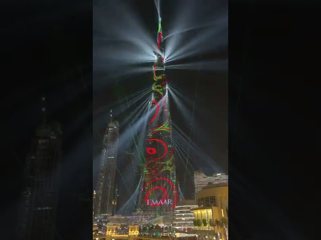 Burj Khalifa Laser Show