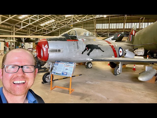 Tour around Australia's fighter jet - the RAAF CAC Avon Sabre! The 'Aussie F-86 Sabre'.