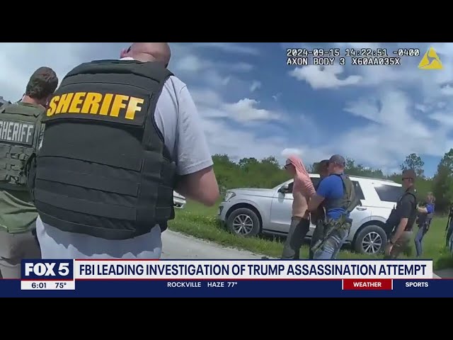 FBI leading investigation into Trump assassination attempt