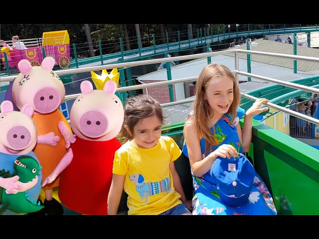 Peppa Pig world with my Sister