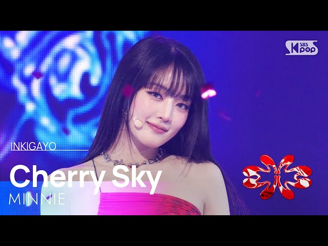 MINNIE (민니) - Cherry Sky @인기가요 inkigayo 20250202