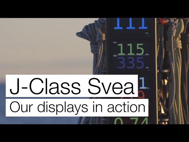 J-Class Svea SAILMON displays