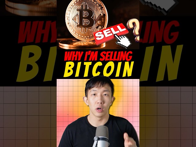 Why am I selling some Bitcoin? #bitcoin #crypto #ethereum