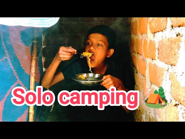 Solo  🏕️ Desi camping vlogs