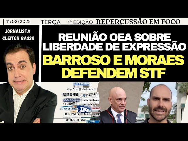 ⚡NOVA PÉROLA DE LULA, PREFEITOS CAEM NA GARGALHADA, MORAES E BARROSO DEFENDEM STF, EDUARDO BOLSONARO