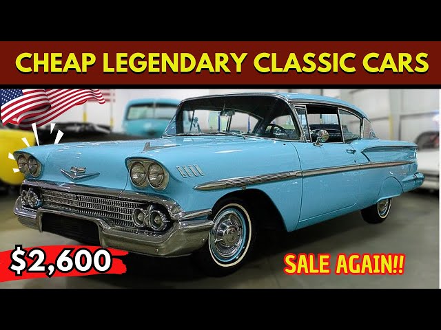 Why is this car sold cheap? Classic Cars 50s For Sale #classiccars