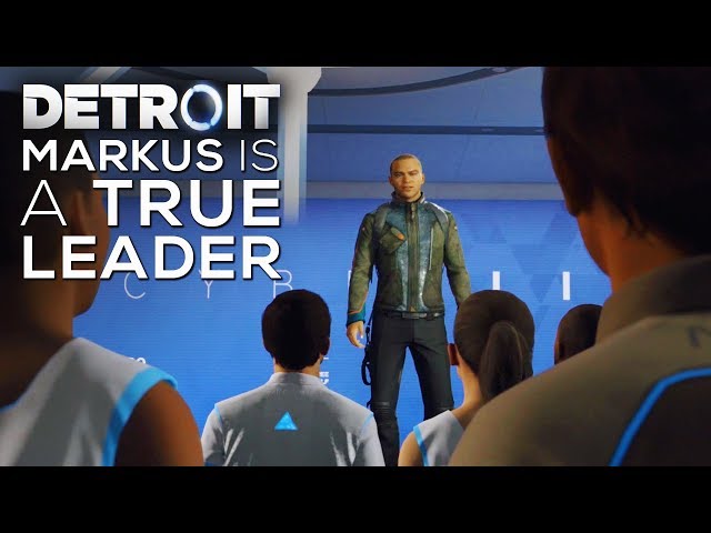 Markus is a LEADER (Most Powerful Moments of Markus) - DETROIT BECOME HUMAN