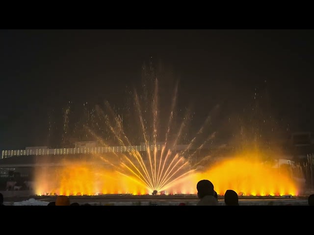 Prem mandir light show #lightshow #premmandir #premanandji #vrindavan #holivrindavan #ytviral #radhe