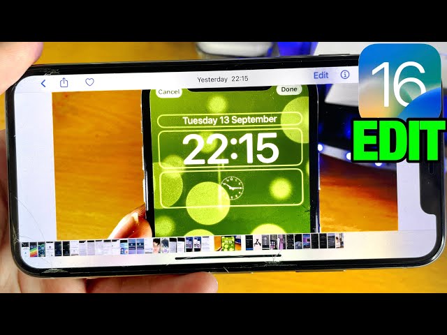 How To Edit Photo in iOS 16!