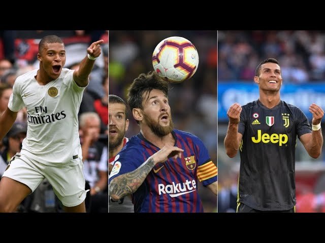 Messi vs Ronaldo vs Mbappe