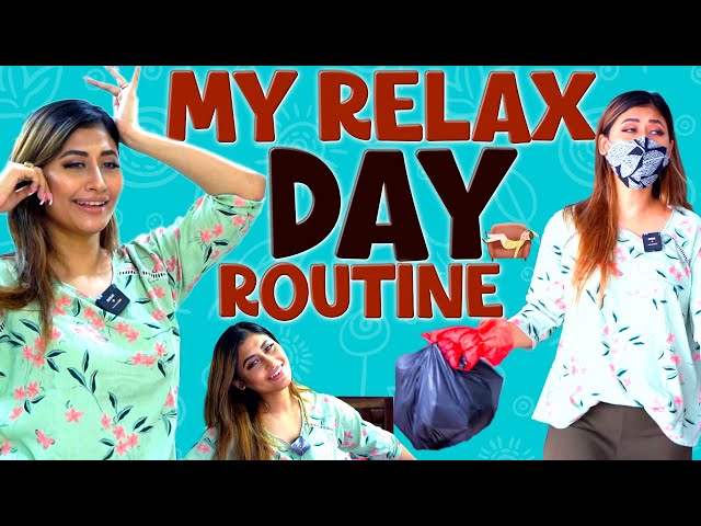 My Relax Day Routine at Home 💃🧹🤣 🎋| Sunita Xpress