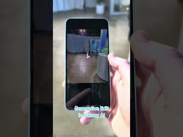 Samsung Galaxy S25: Generative Edit