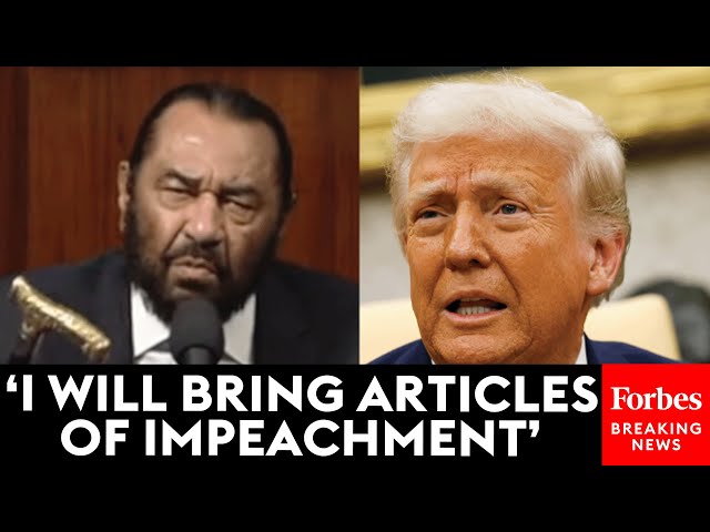 BREAKING NEWS: Al Green Announces, 'The Movement To Impeach President Trump Has Begun'