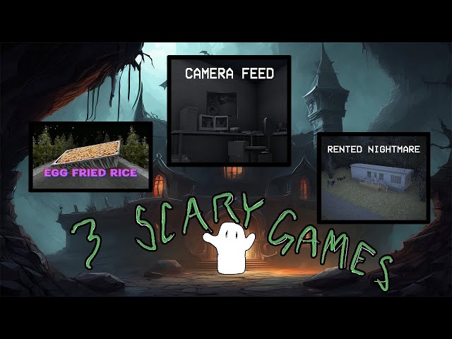 [3 Scary Games #13] Itch.io horror videos