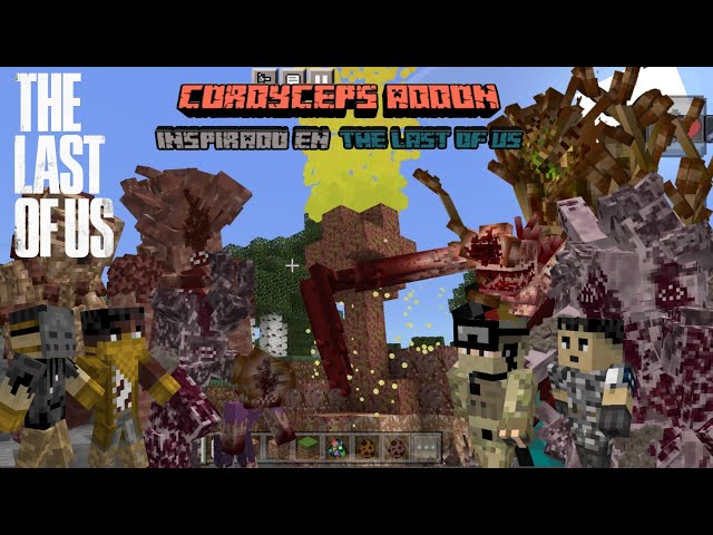 Cordyceps Addon The last of us Minecraft bedrock 1.11.16 Lo nuevo review?