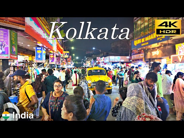 Kolkata (Calcutta) Evening Walk / New Market in Kolkata / India🇮🇳 / May 2024 / 4K HDR