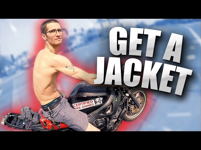 This Guy's Riding His Motorcycle With No Clothes! [Motovlog 352]