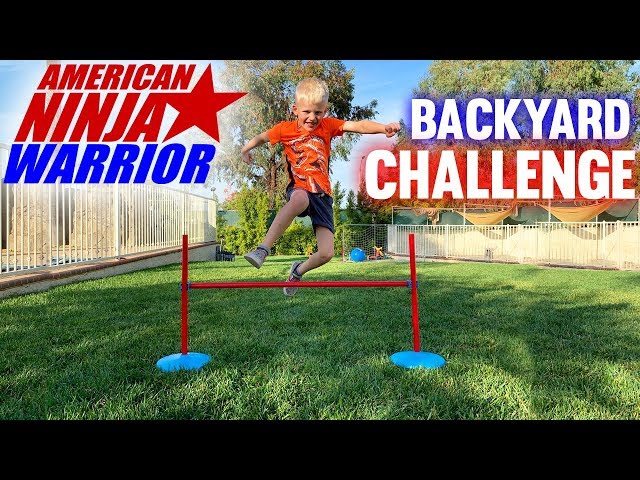 Ninja Warrior Challenge!!