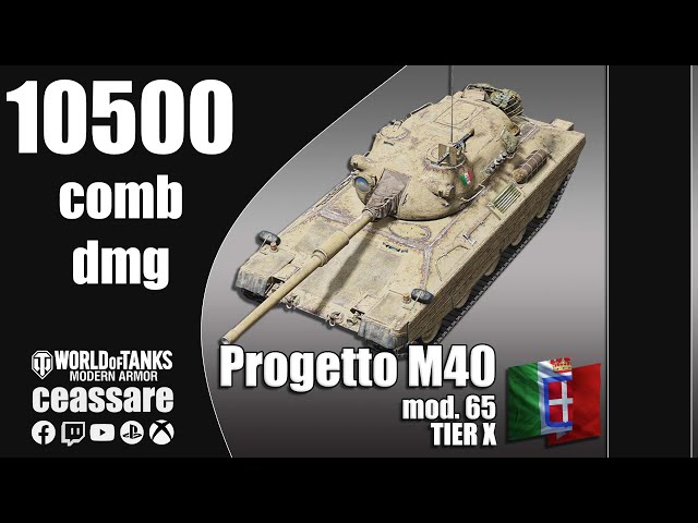 Progetto M40 mod. 65 / WoT Console / PS5 / Xbox Series X / 1080p60 HDR