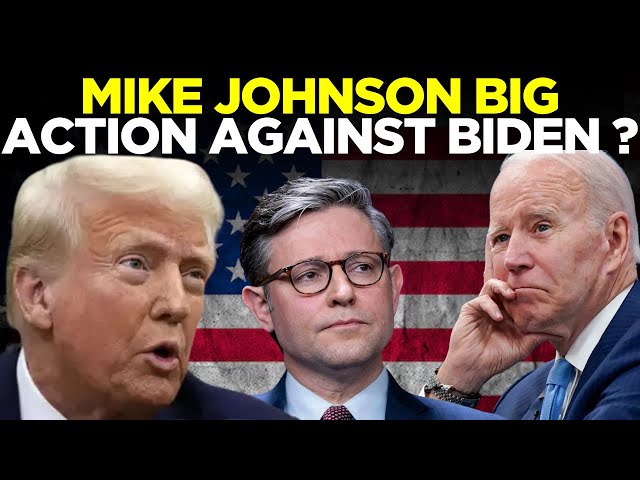 LIVE: Trump Big Action Against Biden? Mike Johnson's Huge Announcement | US NEWS | WORLD NEWS