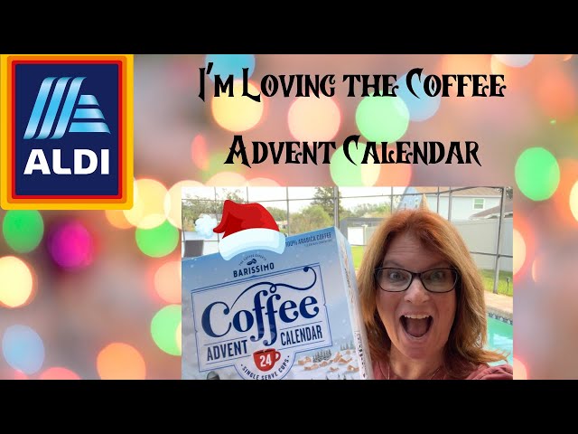 I’m LOVING the ALDI COFFEE ADVENT CALENDAR - Vlogmas