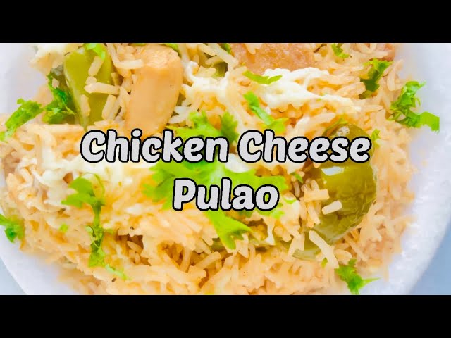 Chicken cheese Pulao recipe @Spicykitchentales