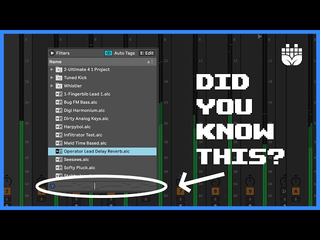 An Ableton Productivity Hack You Might Not Know About (ALC Files)