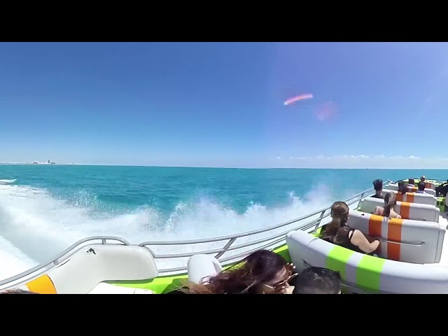 Miami Thriller Speedboat Adventures VR 360