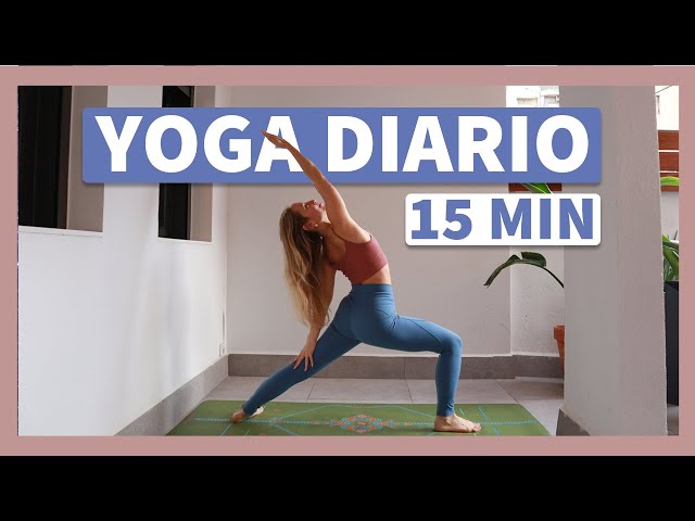 Yoga Diario en 15 Min: Clase para Energizar y Relajar Cada Día