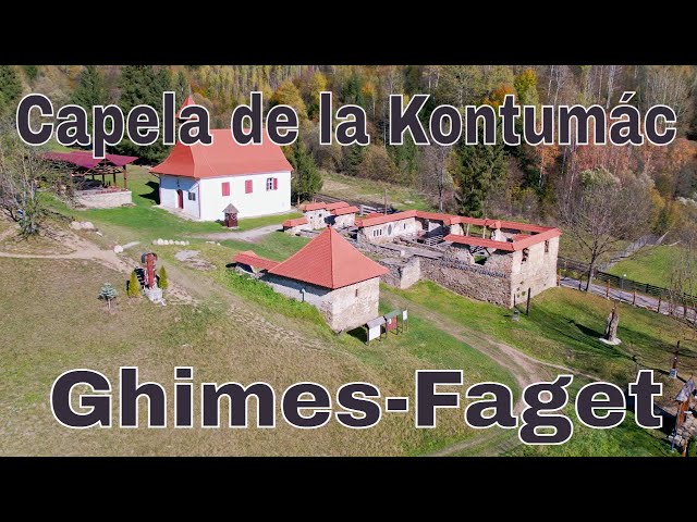 Admira Capela de la Kontumác (Contumaț) pasul Ghimes-Faget/Bacau.