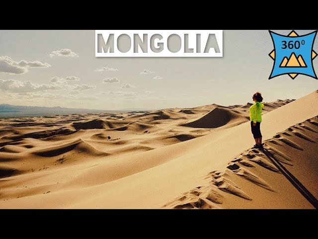 🇲🇳 360º Gobi -  Desierto de Gobi, Dunas de Khongoryn, Acantilados Llameantes y Valle Yol, Mongolia.