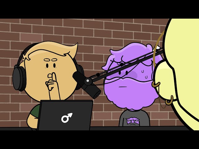 Jacob Shushes Julia (and nearly dies) - Drawfee Animated