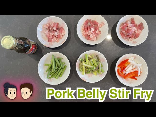 Experiments in Cooking: Pork Belly Stir Fry